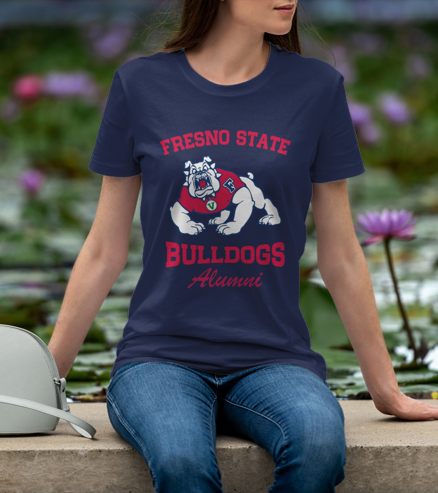Fresno State Bulldogs Alumni Bulldog Mascot T-Shirt