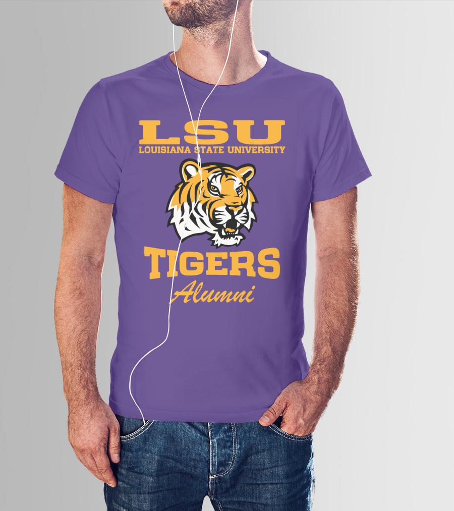 LSU Louisiana State University Tigers Alumni T-Shirt