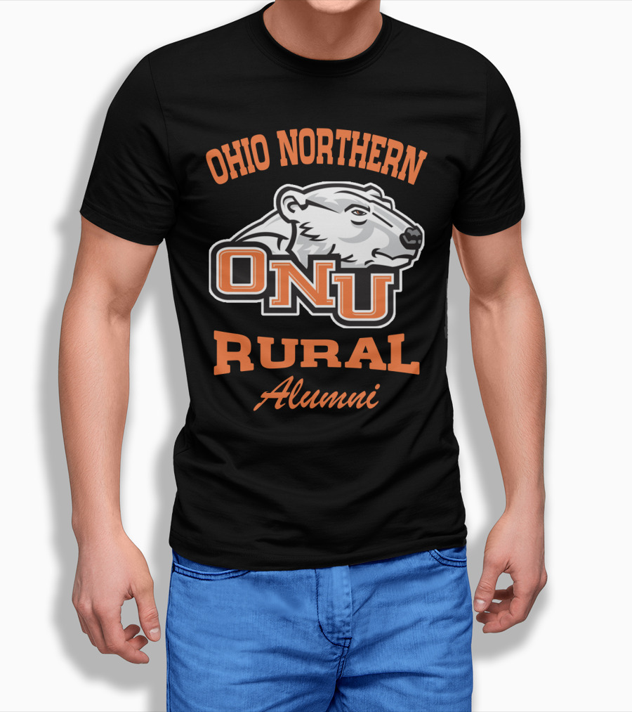 Ohio Northern ONU Rural Alumni Polar Bear T-Shirt