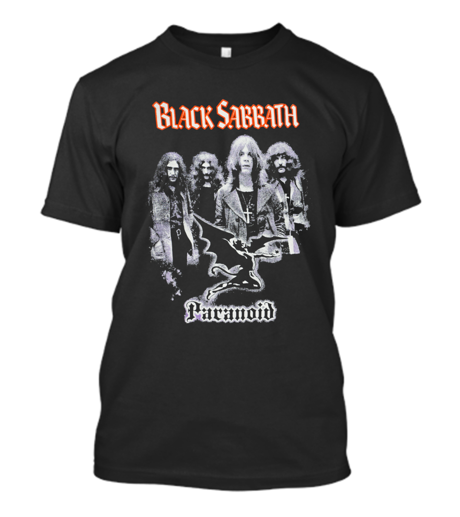 Black Sabbath Paranoid Black T-Shirt
