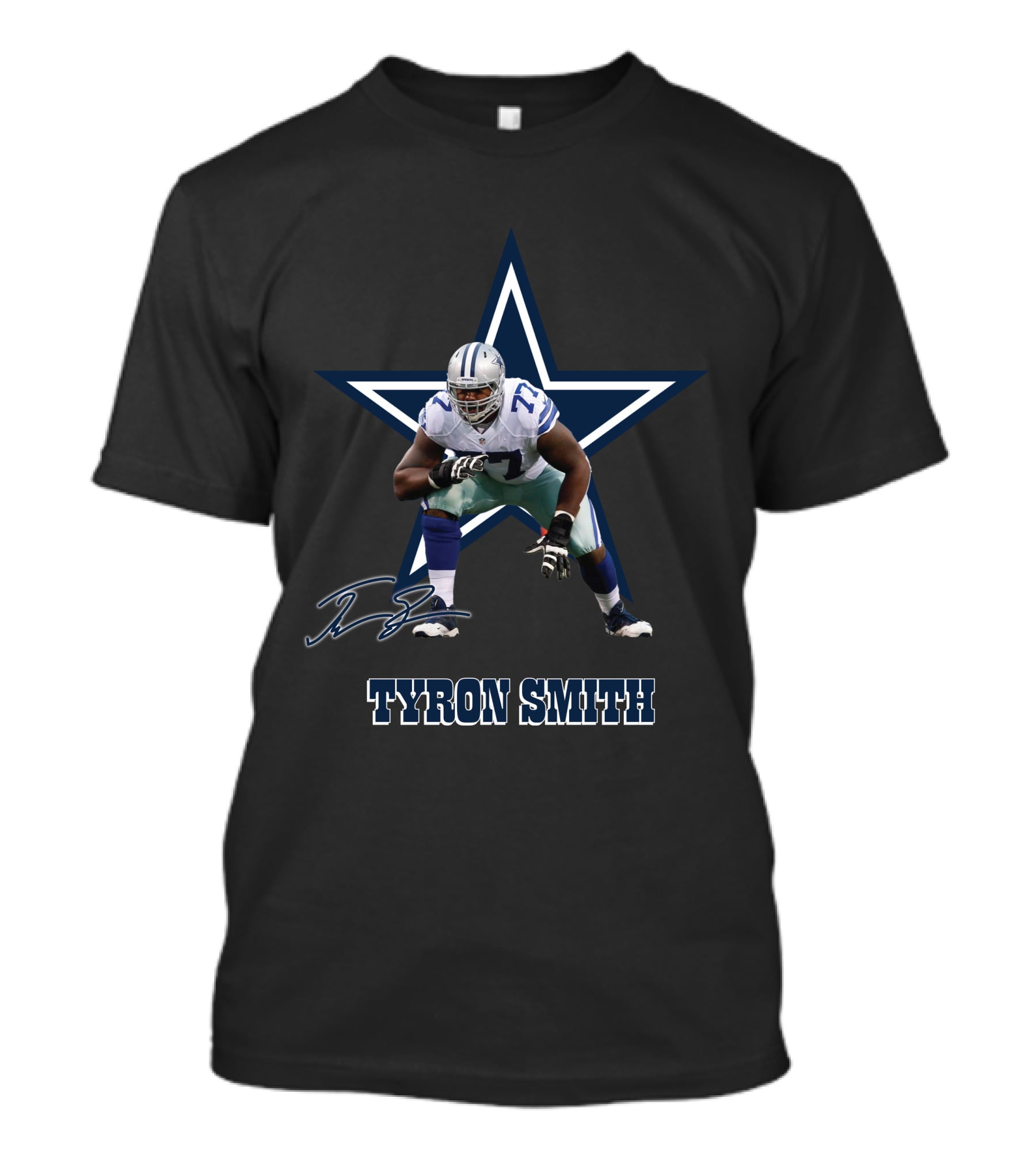 Tyron Smith Dallas Cowboys Star T-Shirt