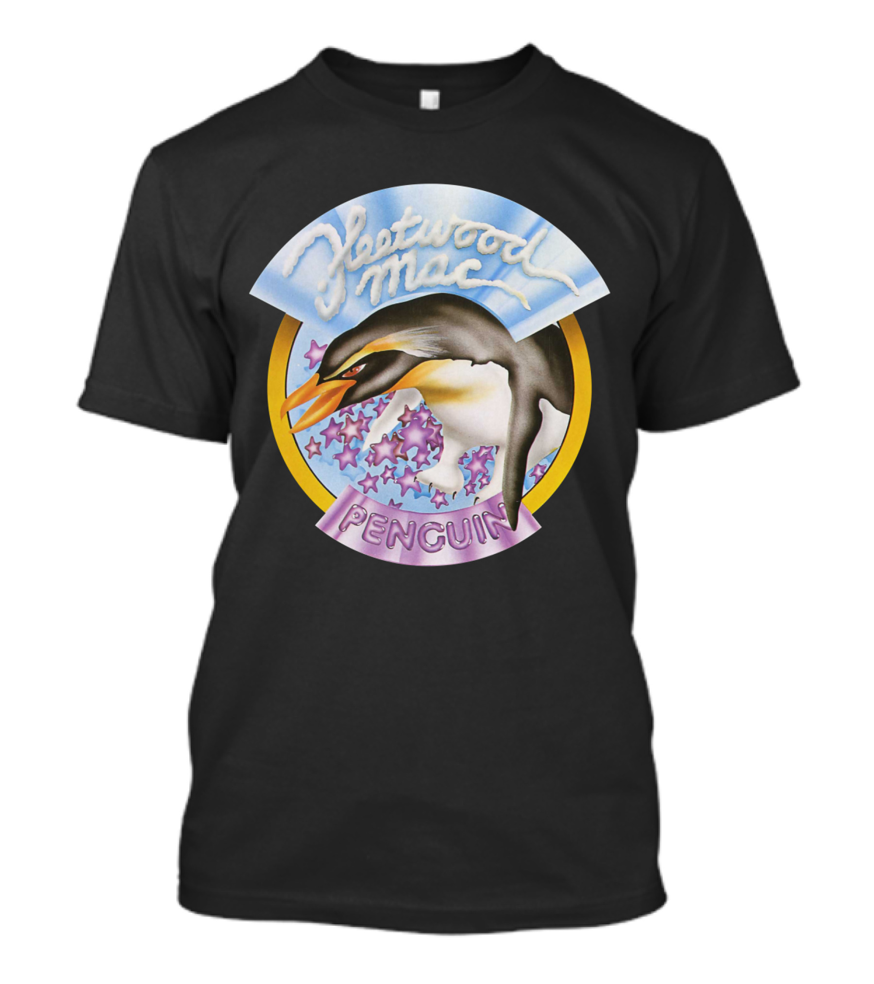 Fleetwood Mac Penguin Album Cover Fw T-Shirt
