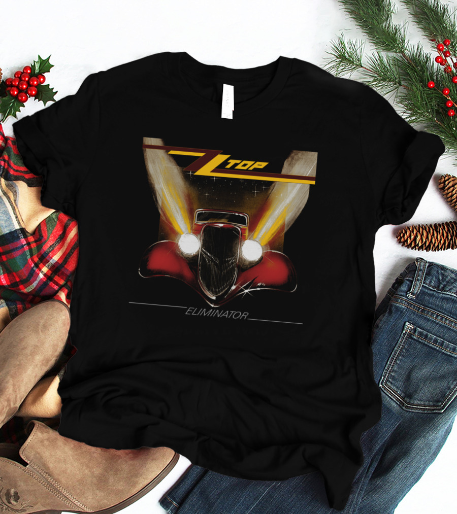 Zz Top Eliminator Car Lights T-Shirt
