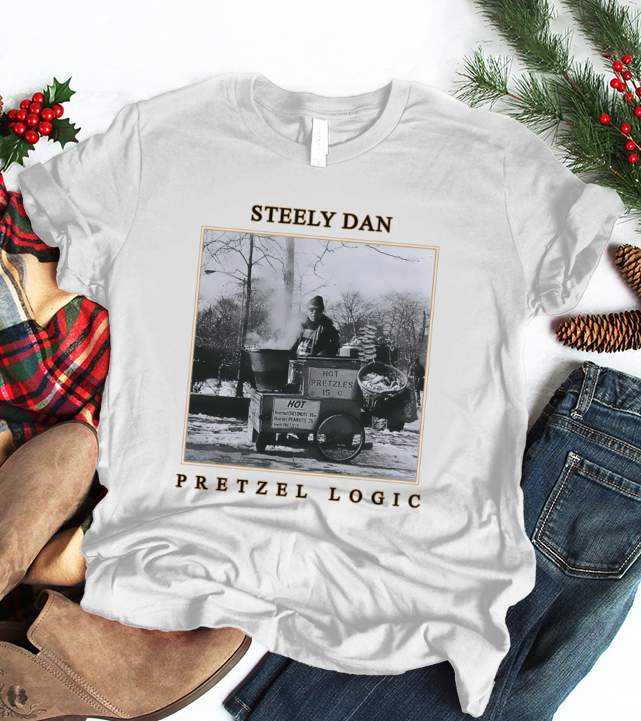 Steely Dan Pretzel Logic Hot Pretzels 15 Cents T-Shirt
