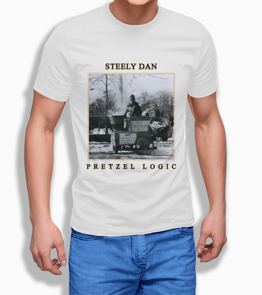 Steely Dan Pretzel Logic Hot Pretzels 15 Cents T-Shirt