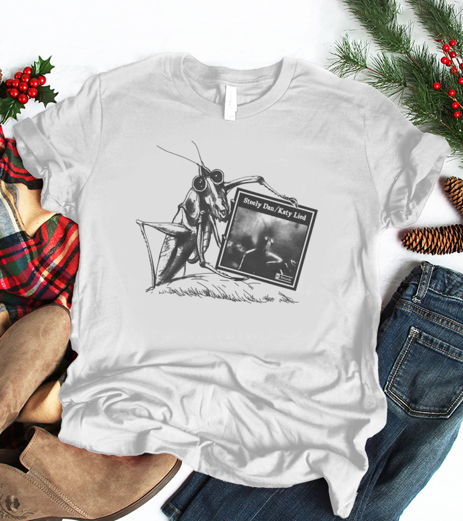 Steely Dan Katy Lied Album Cover Illustration Mantid T-Shirt