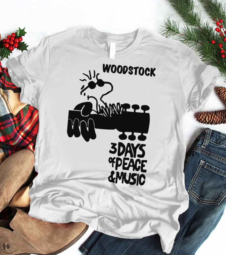 Woodstock 3 Days Of Peace & Music Ws69 T-Shirt