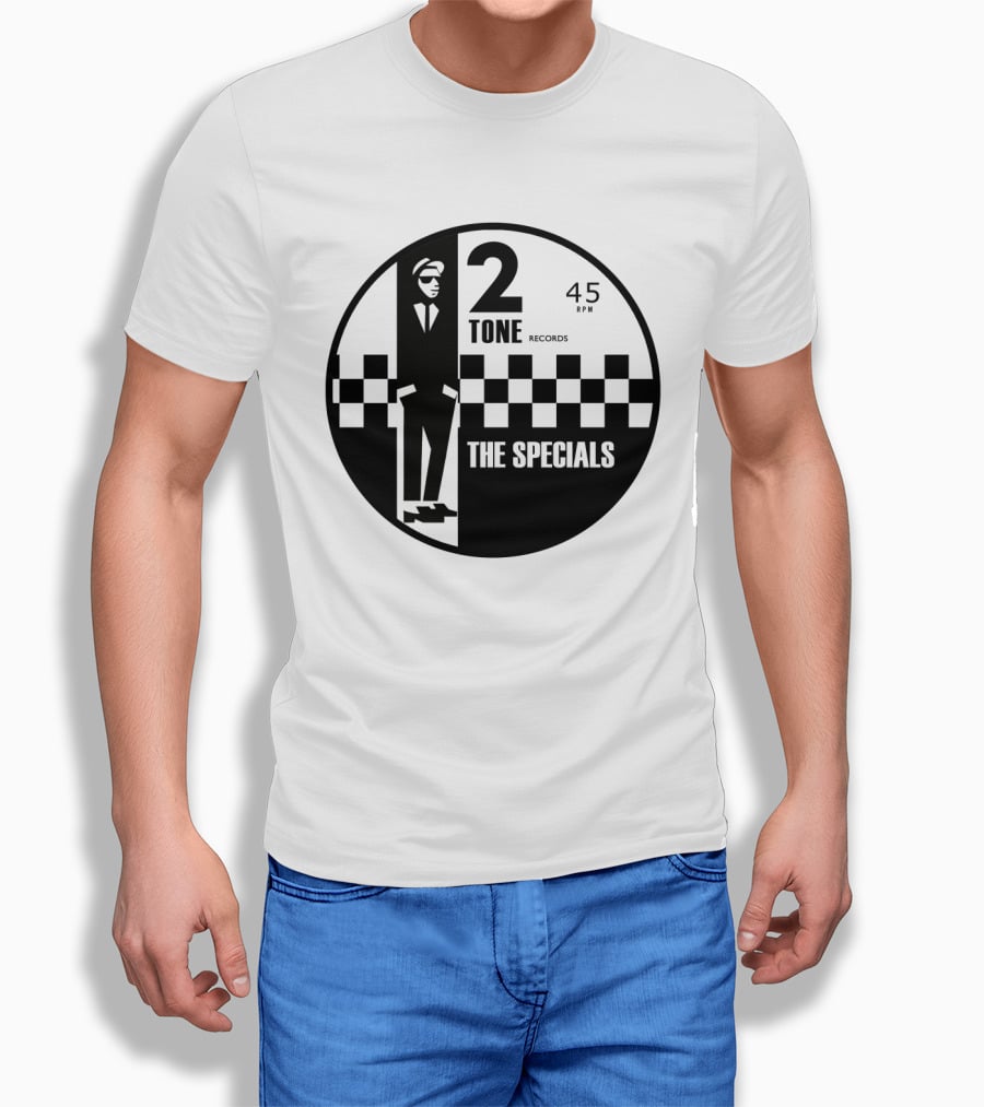 The Specials 2 Tone Records 45 Rpm T-Shirt