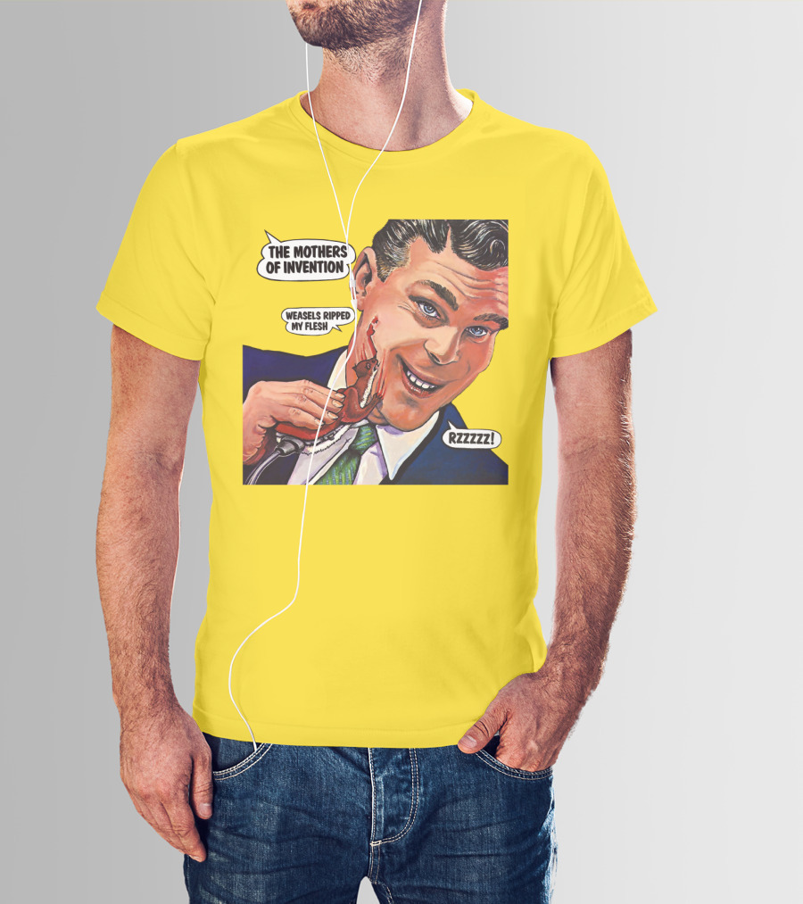 The Mothers Of Invention Weasels Ripped My Flesh Rzzzzz! Tmoi T-Shirt