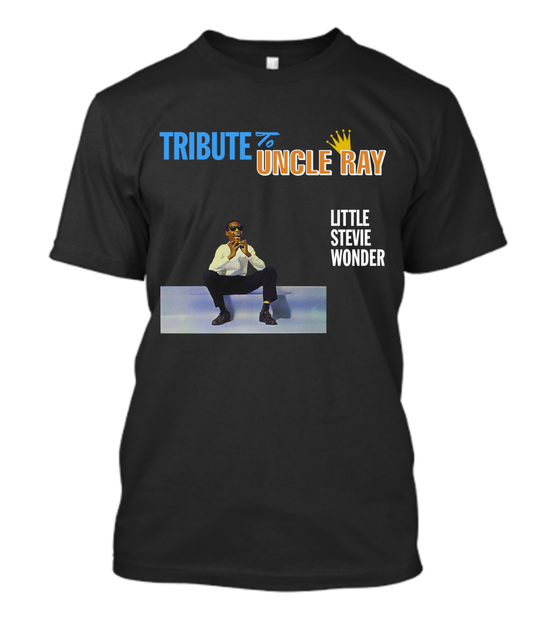 Tribute To Uncle Ray Little Stevie Wonder T-Shirt