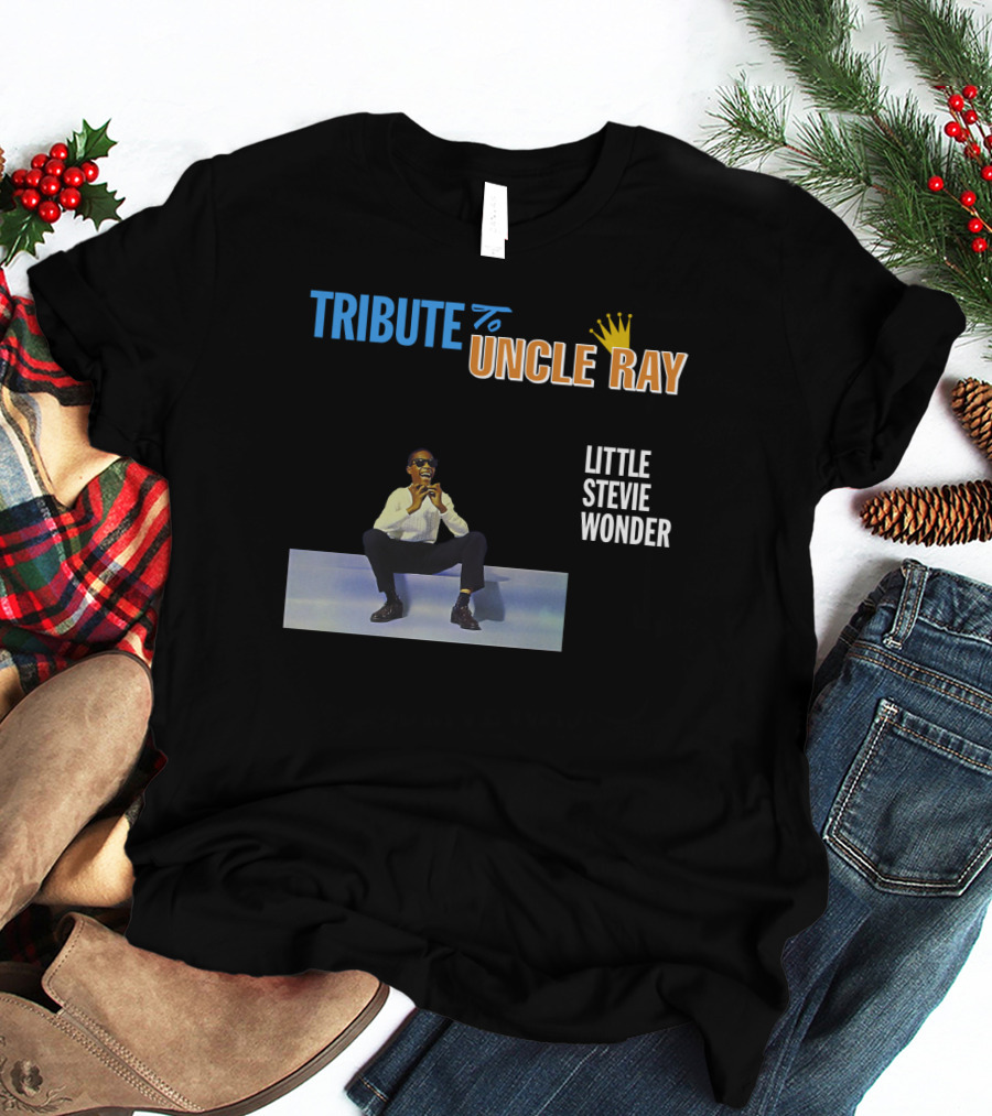 Tribute To Uncle Ray Little Stevie Wonder T-Shirt
