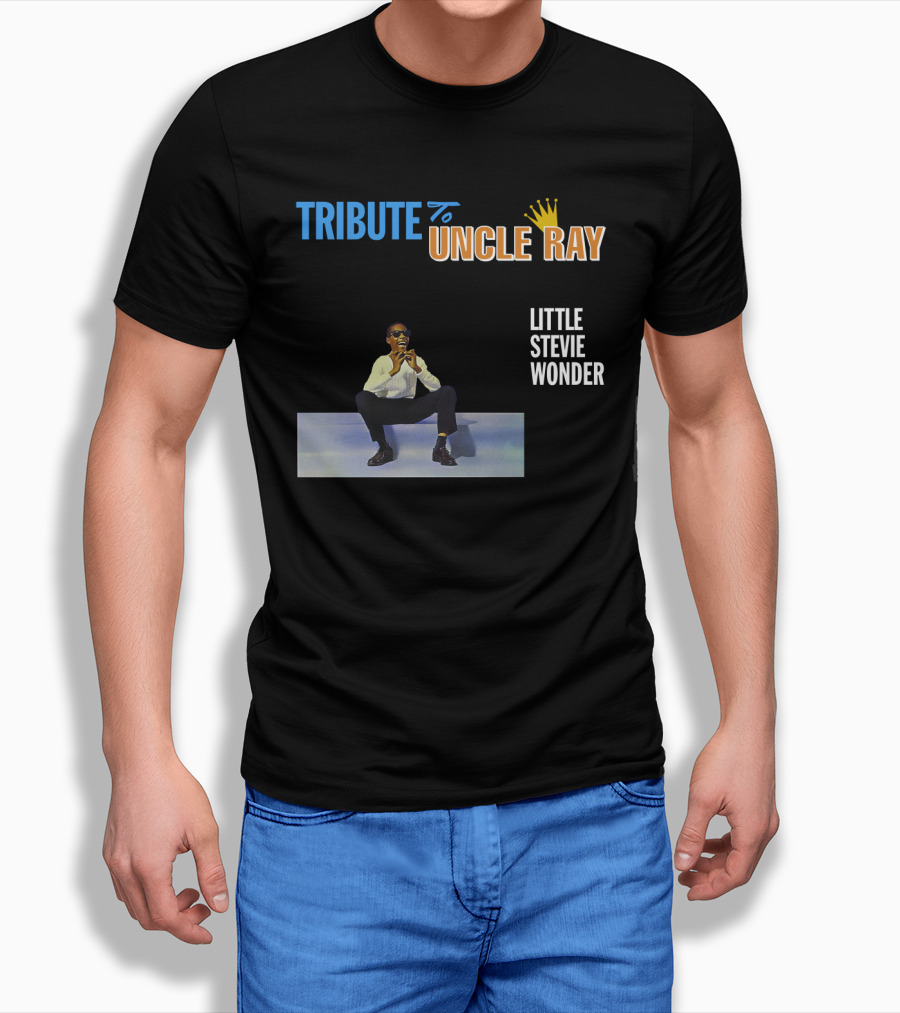 Tribute To Uncle Ray Little Stevie Wonder T-Shirt
