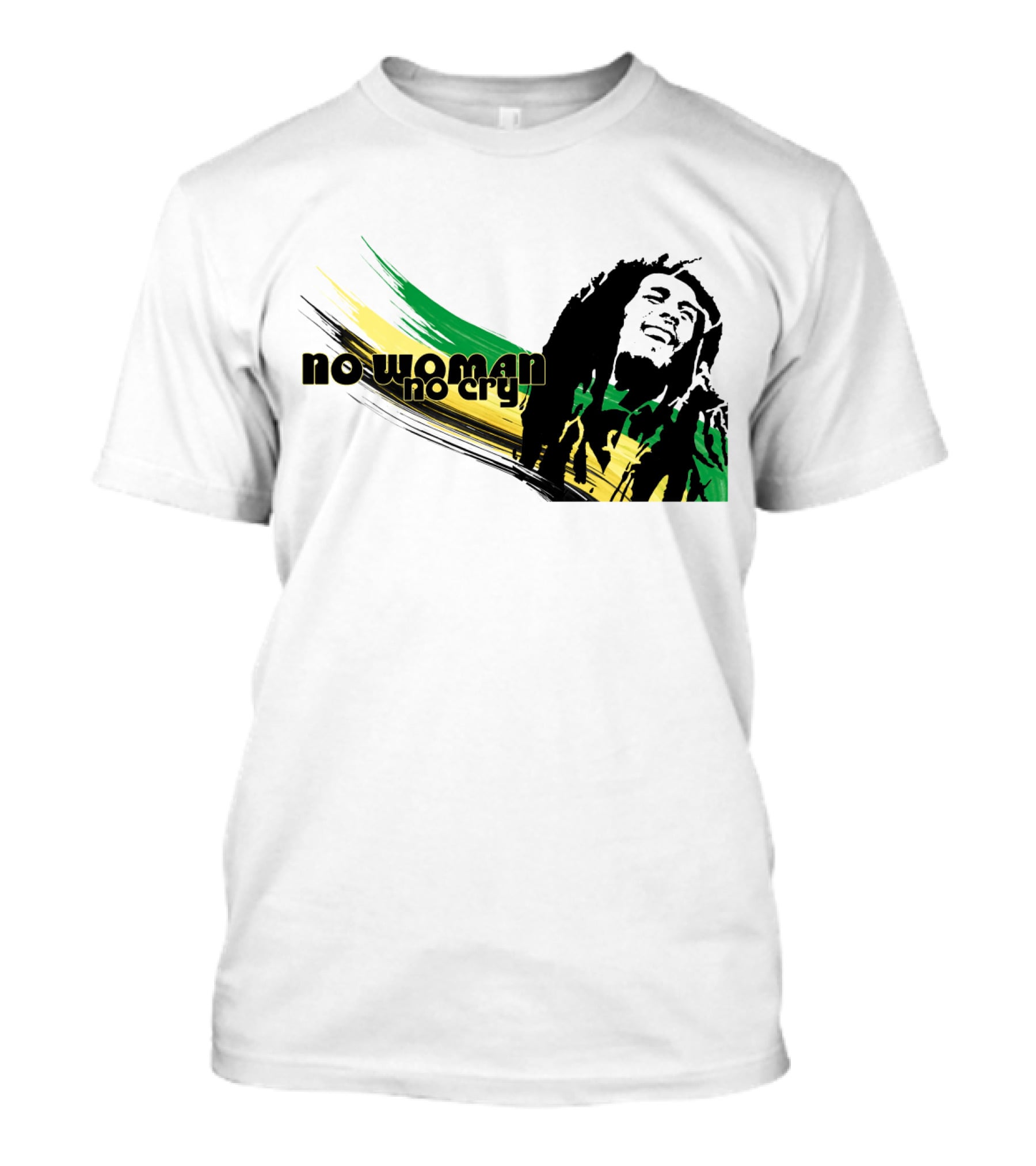 No Woman No Cry Rasta Colors T-Shirt