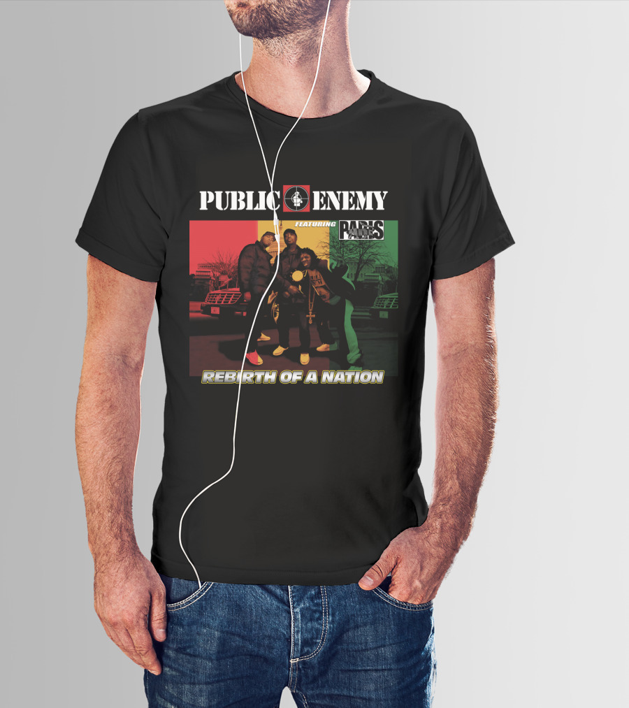 Public Enemy Rebirth Of A Nation Featuring Paris T-Shirt