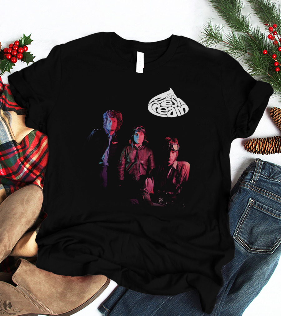 Fresh Cream Band Members Photography T-Shirt