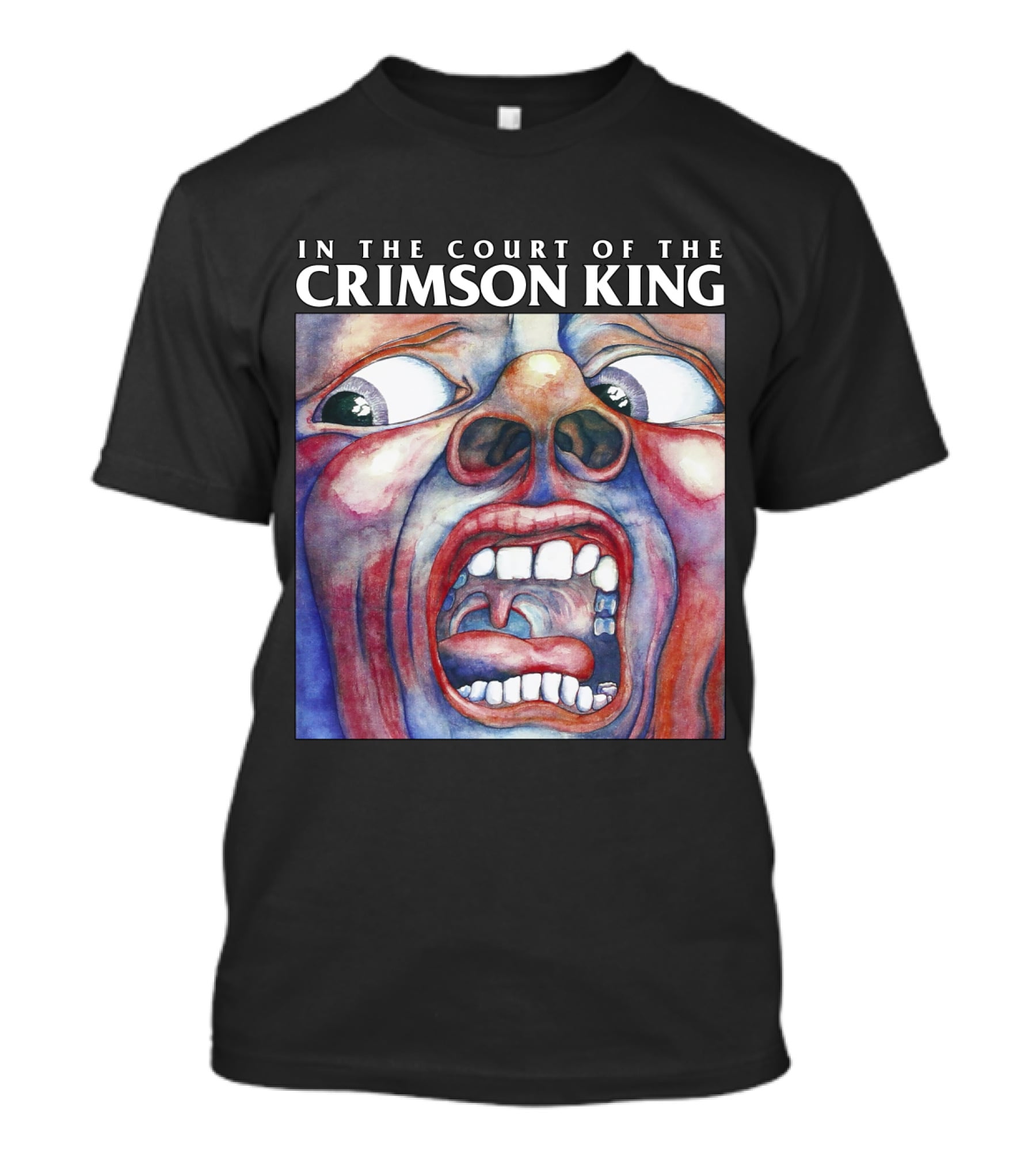 In The Court Of The Crimson King King Crimson Album Cover Iconic Artwork T-Shirt