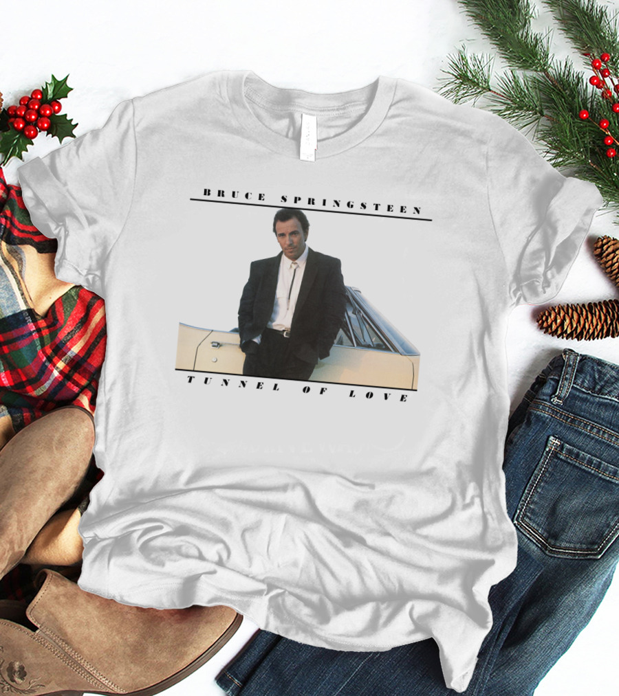Bruce Springsteen Tunnel Of Love Album Cover Image T-Shirt