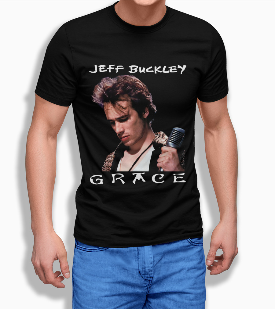 Jeff Buckley Grace Microphone T-Shirt