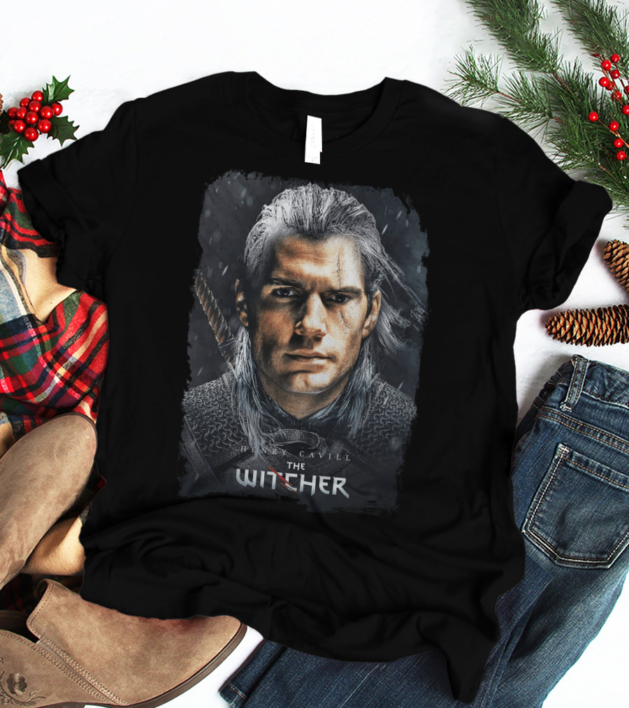 Henry Cavill The Witcher Geralt Of Rivia Fan T-Shirt