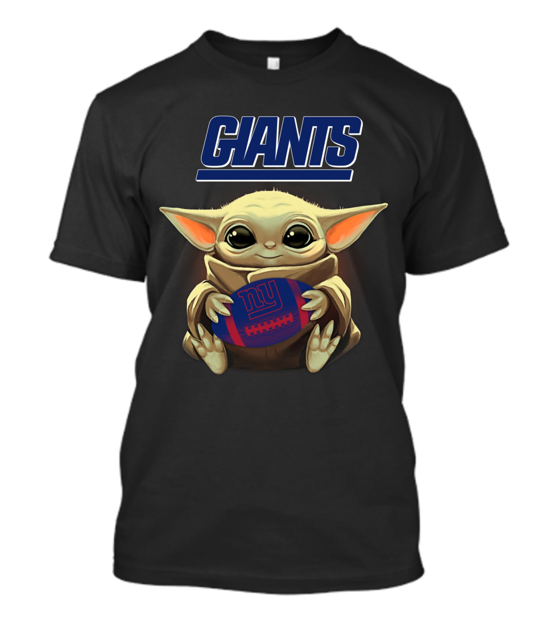 Giants Baby Yoda New York Giants Football T-Shirt