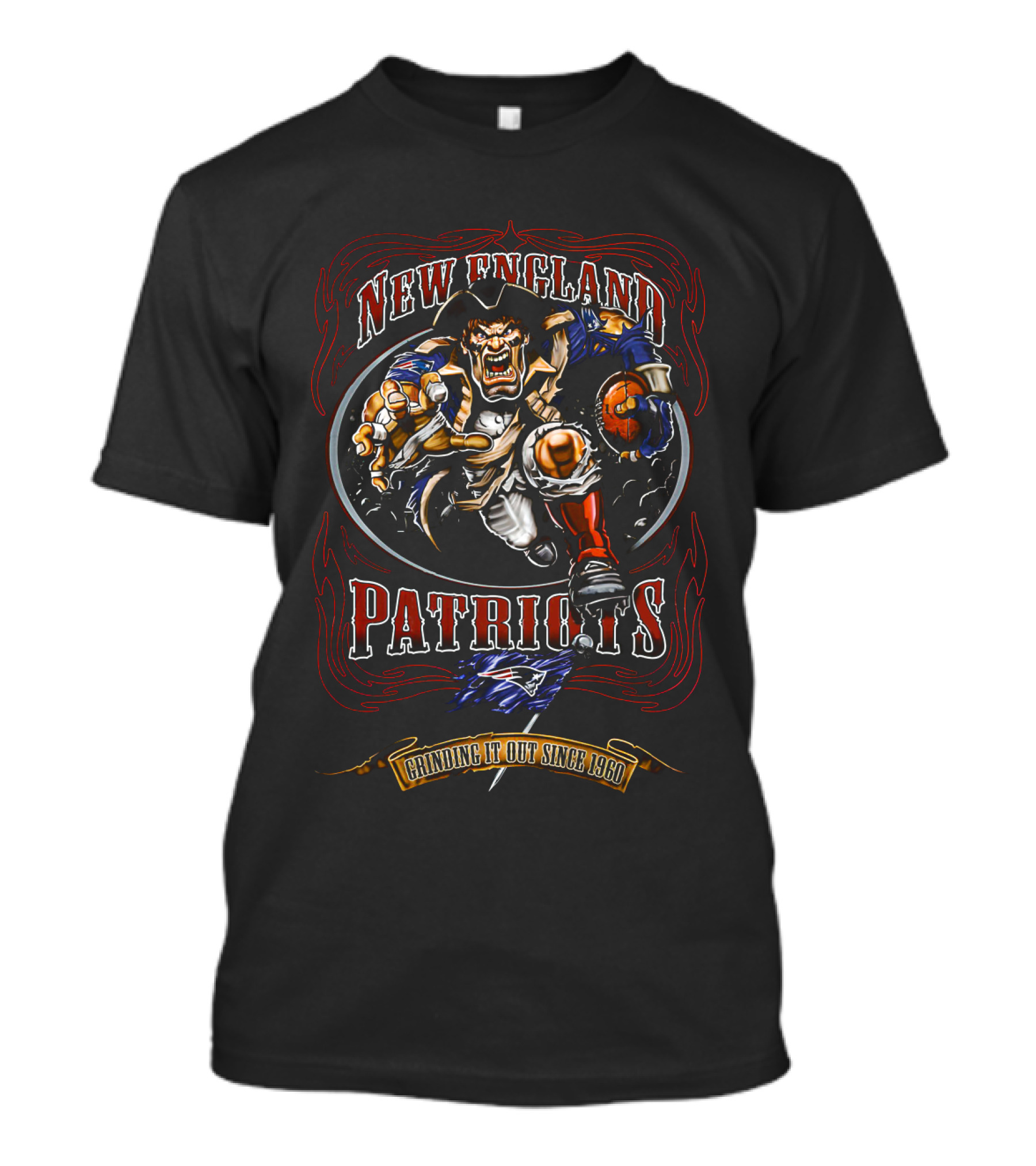 New England Patriots Grinding It Out Since 1960 T-Shirt