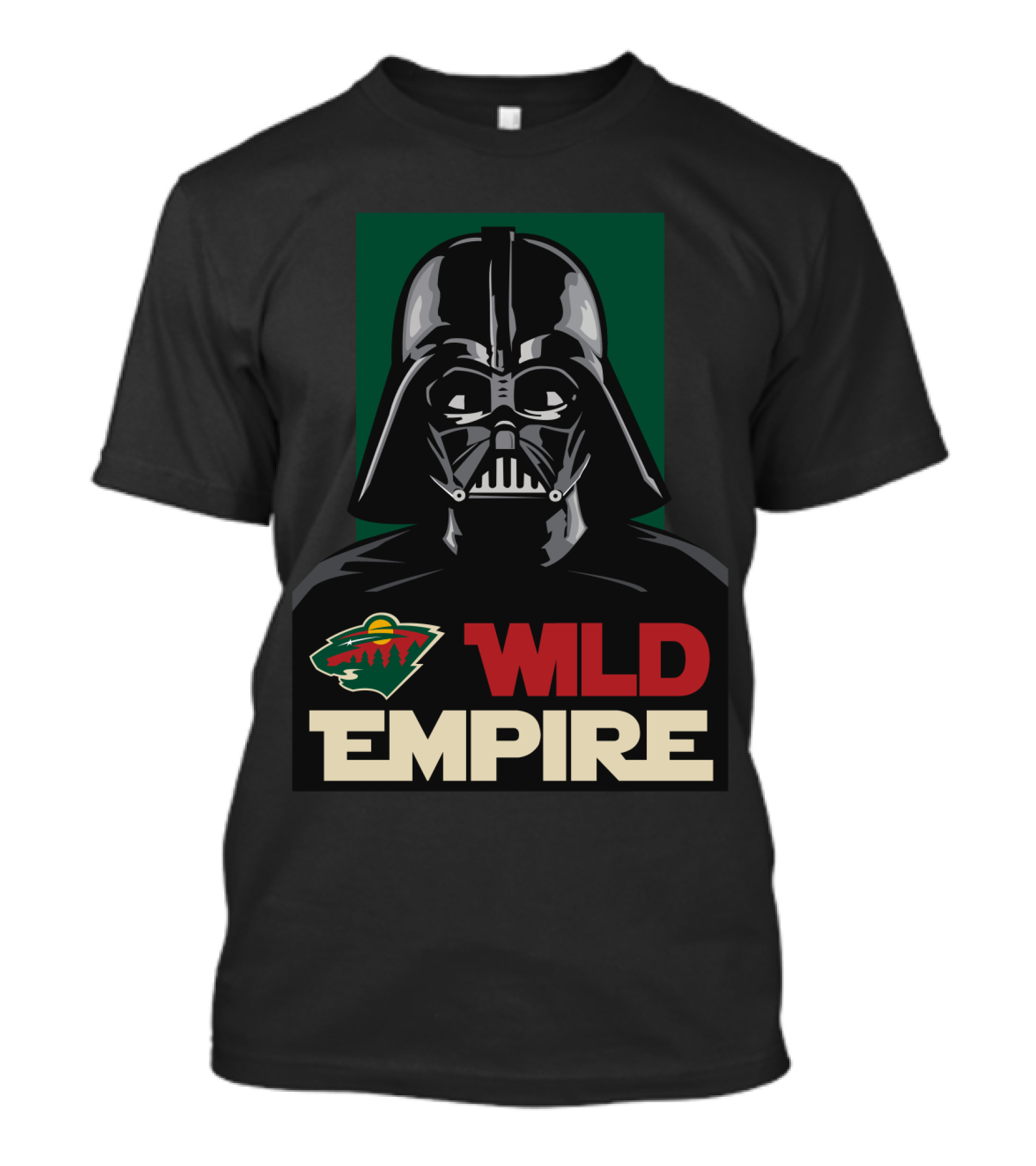 Minnesota Wild Empire Darth Vader NHL T-Shirt