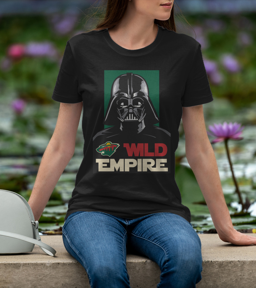 Minnesota Wild Empire Darth Vader NHL T-Shirt