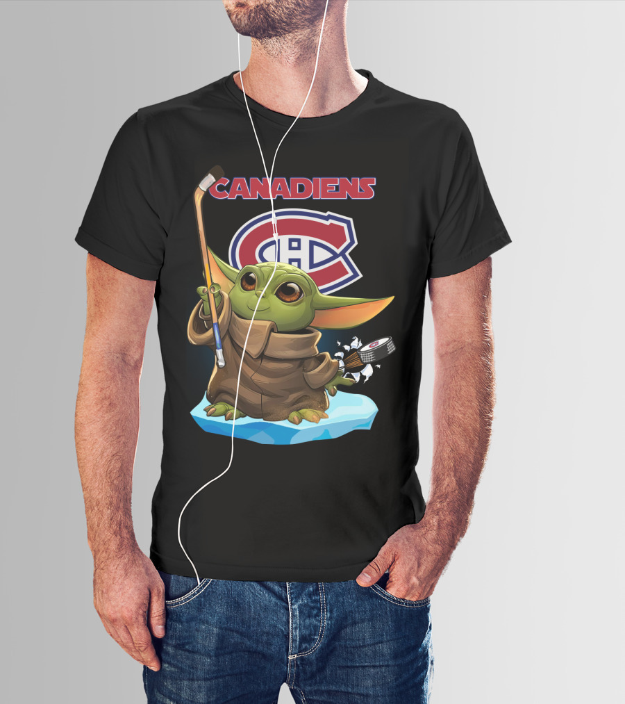 Canadiens Baby Alien Hockey Player Cosmic Nhl Montreal Canadiens T-Shirt
