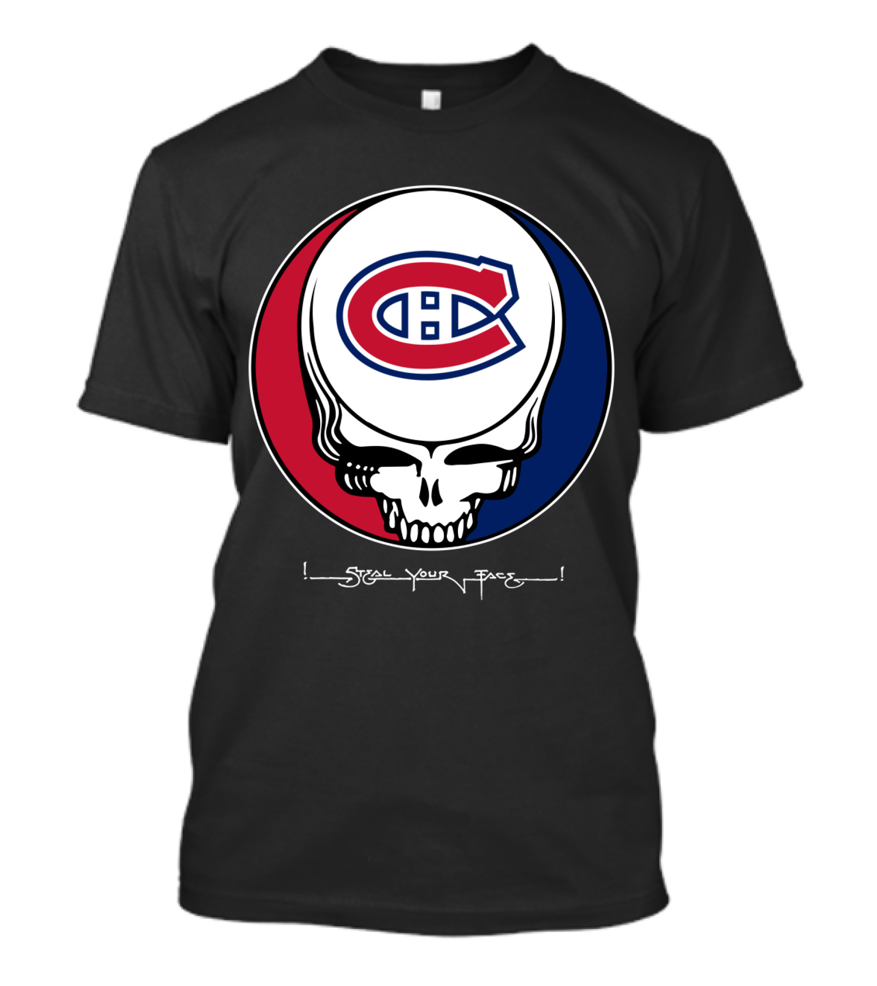 GRATEFUL DEAD Montreal Canadiens Steal Your Face T-Shirt