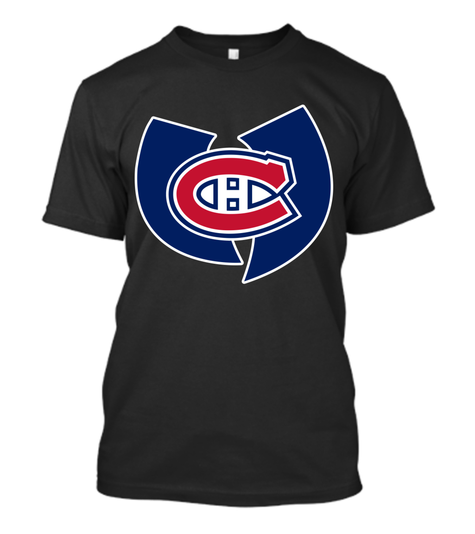 Montreal Canadiens Wu-Tang Clan Emblem Mashup T-Shirt
