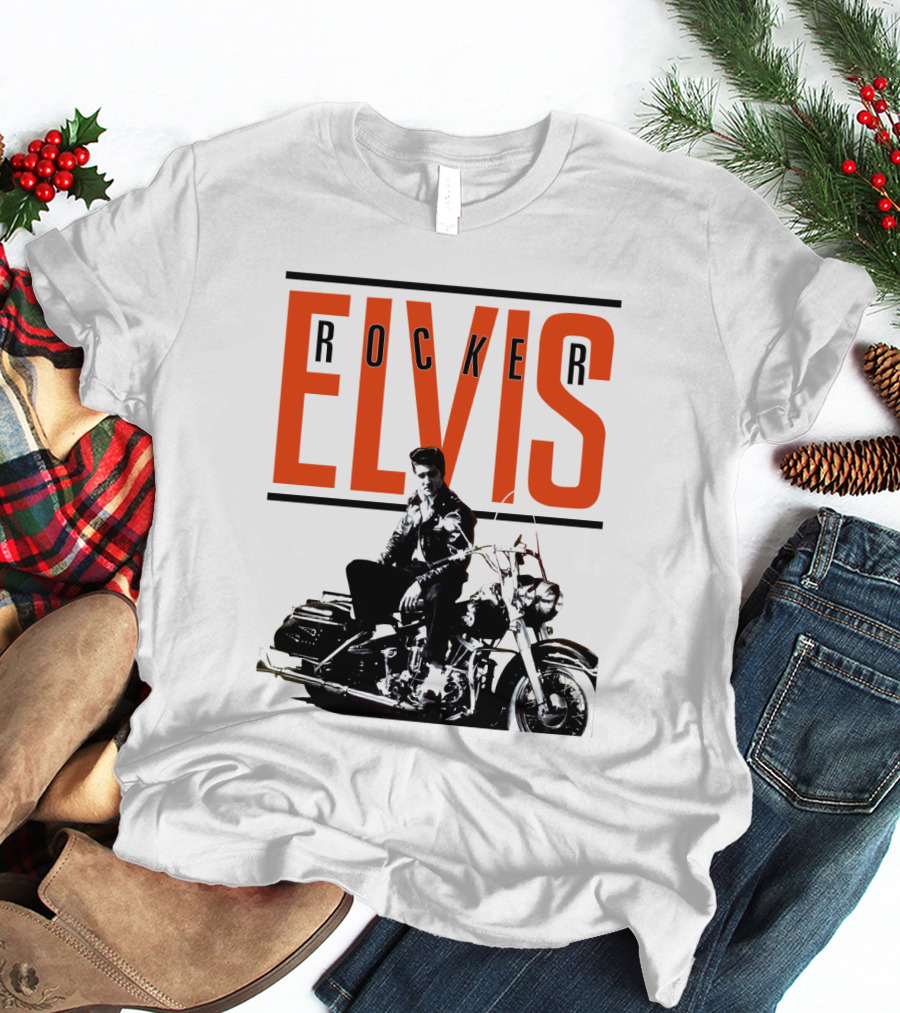 ELVIS Rocker Motorcycle T-Shirt