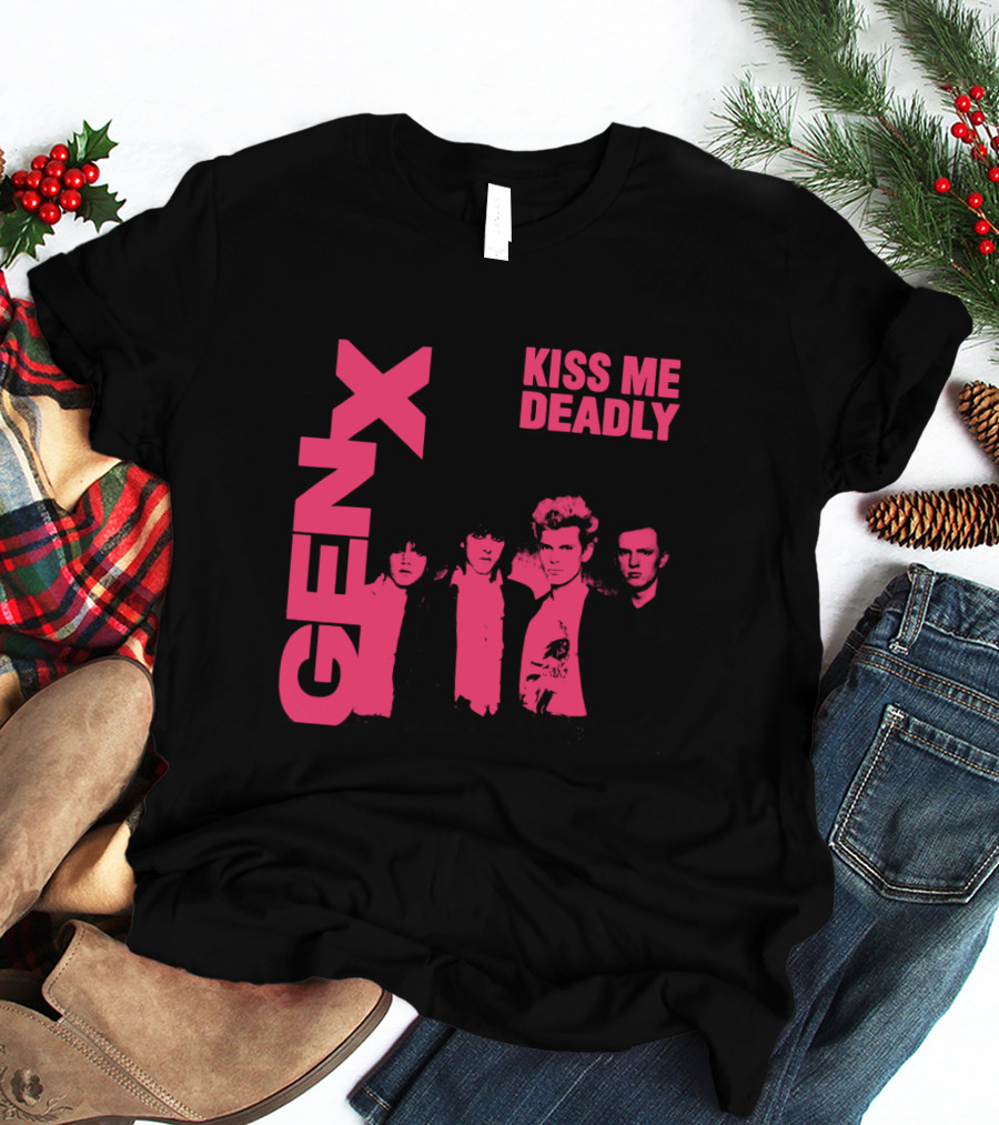 GEN X Kiss Me Deadly Band T-Shirt
