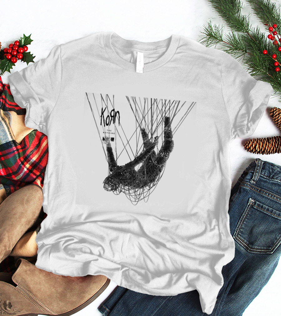 Korn The Nothing 16 String Covered Figure T-Shirt