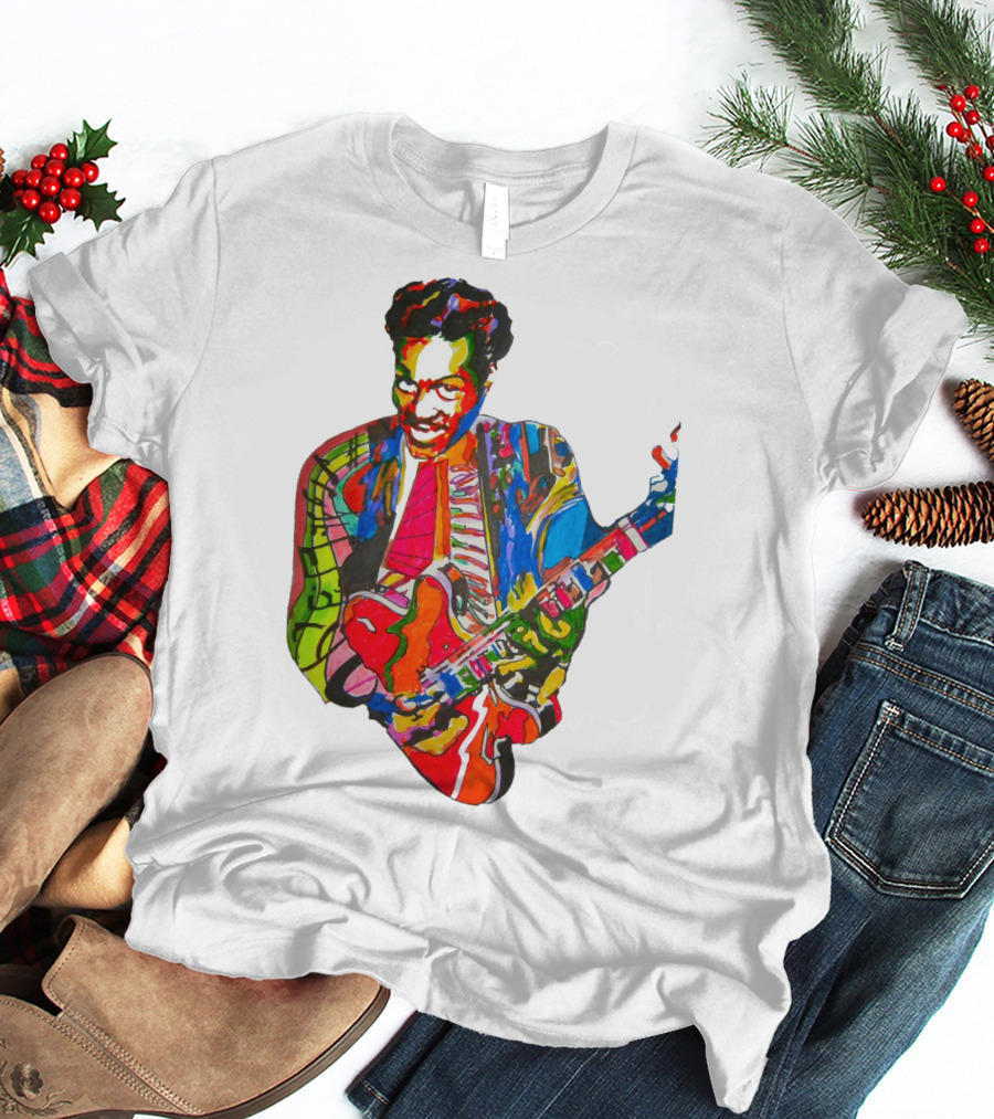 Cbr 03 Psychedelic Guitar Legend Multicolor T-Shirt