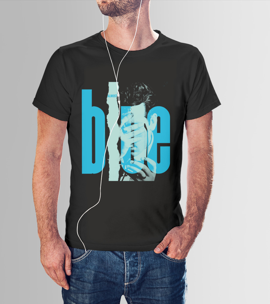 EVCTL 37 Almost Blue Torn T-Shirt