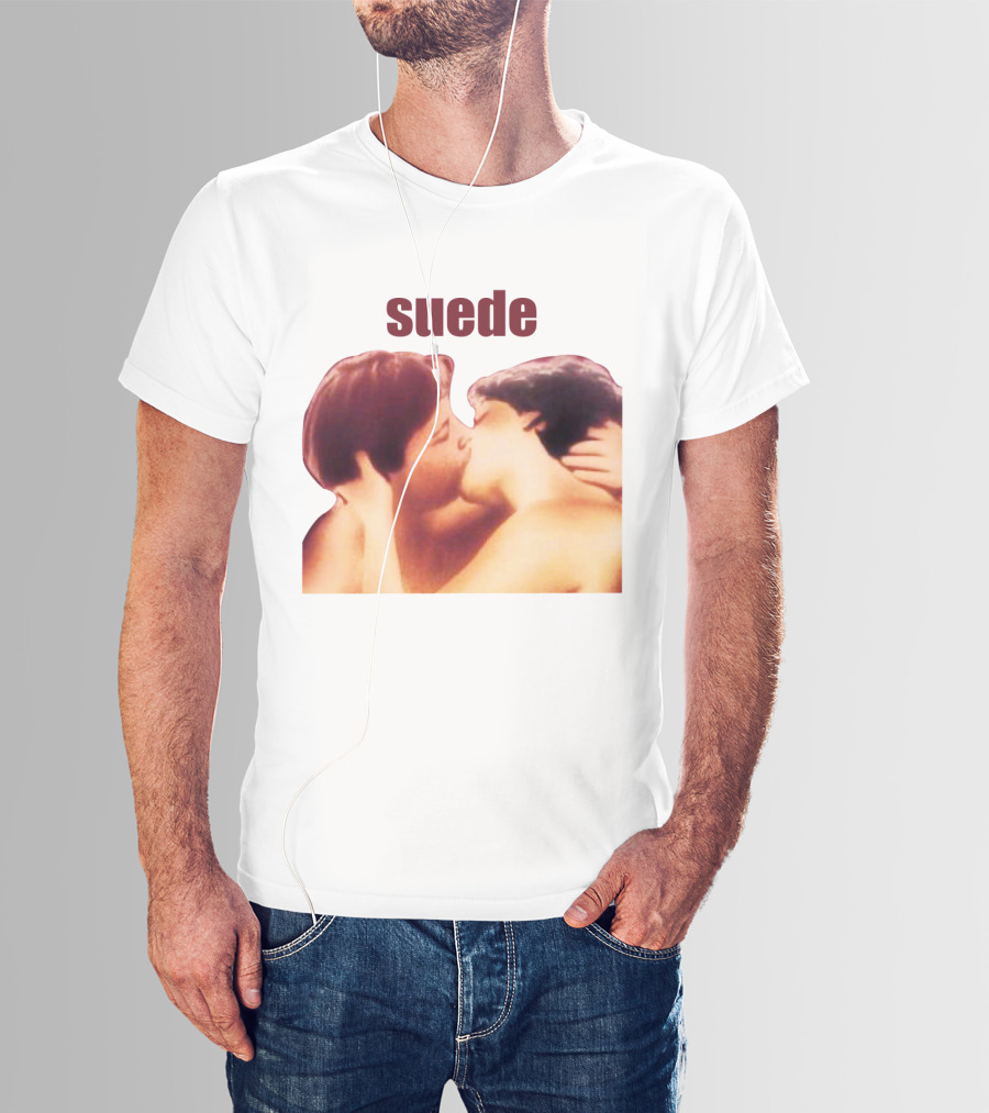Suede Debut Album Cover Kiss Artwork T-Shirt