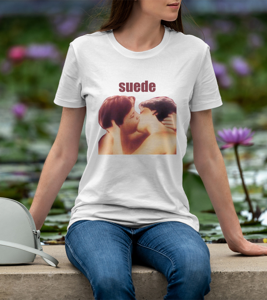 Suede Debut Album Cover Kiss Artwork T-Shirt