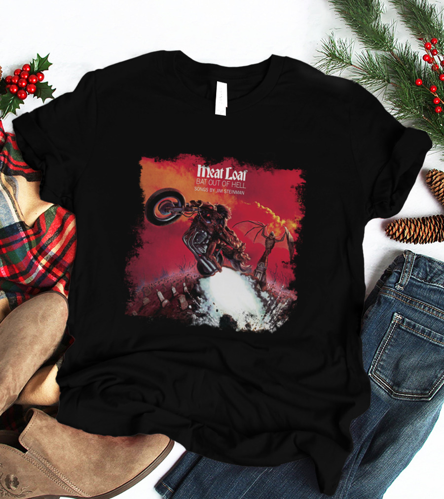 Meat Loaf Bat Out Of Hell Songs By Jim Steinman T-Shirt