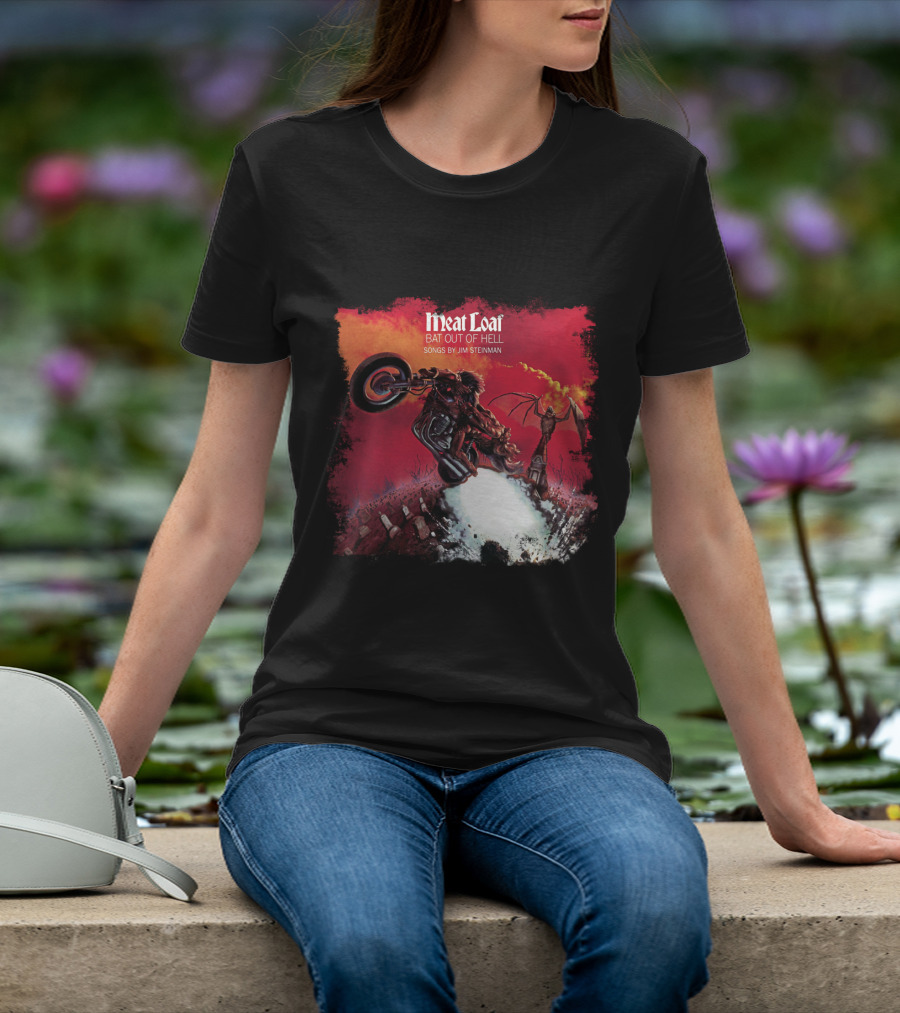 Meat Loaf Bat Out Of Hell Songs By Jim Steinman T-Shirt
