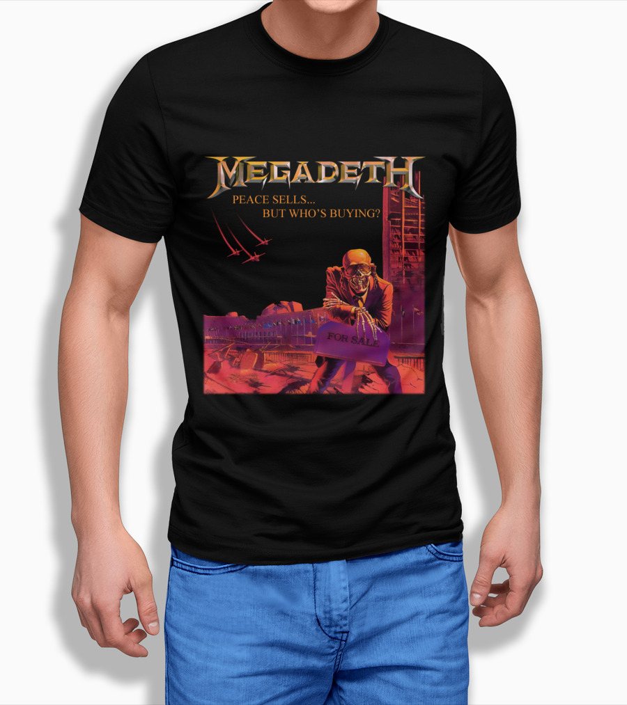 Megadeth Peace Sells... But Who's Buying? For Sale T-Shirt