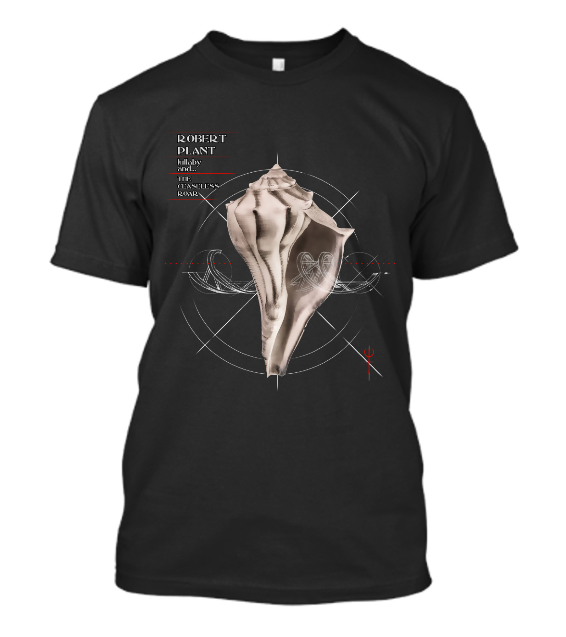 Robert Plant Lullaby And... The Ceaseless Roar Shell Art T-Shirt