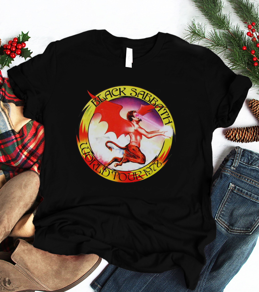 Black Sabbath World Tour 1978 T-Shirt