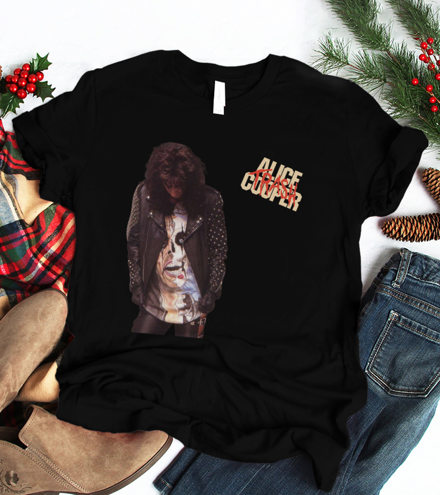Alice Cooper Trash Vintage Rock Fashion T-Shirt