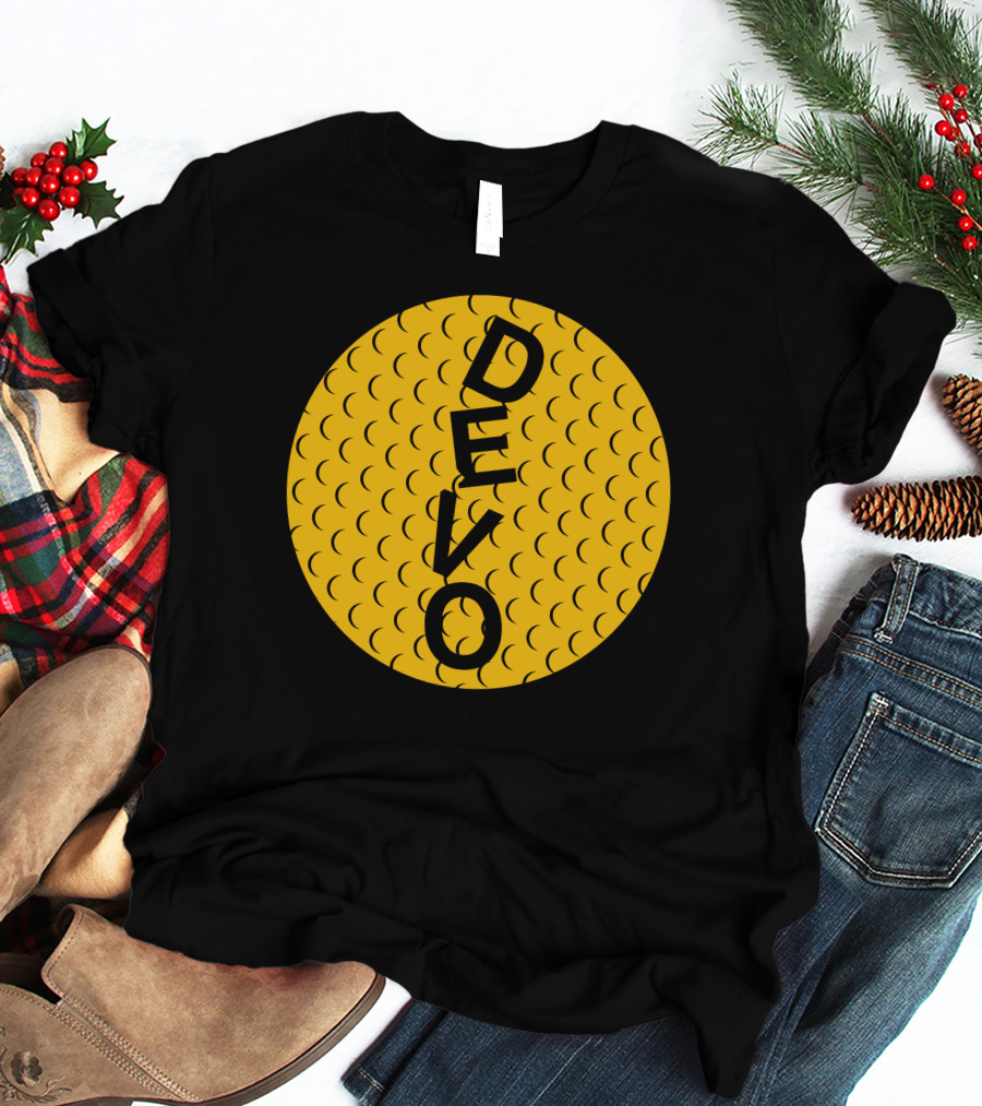 Devo Yellow Circle T-Shirt