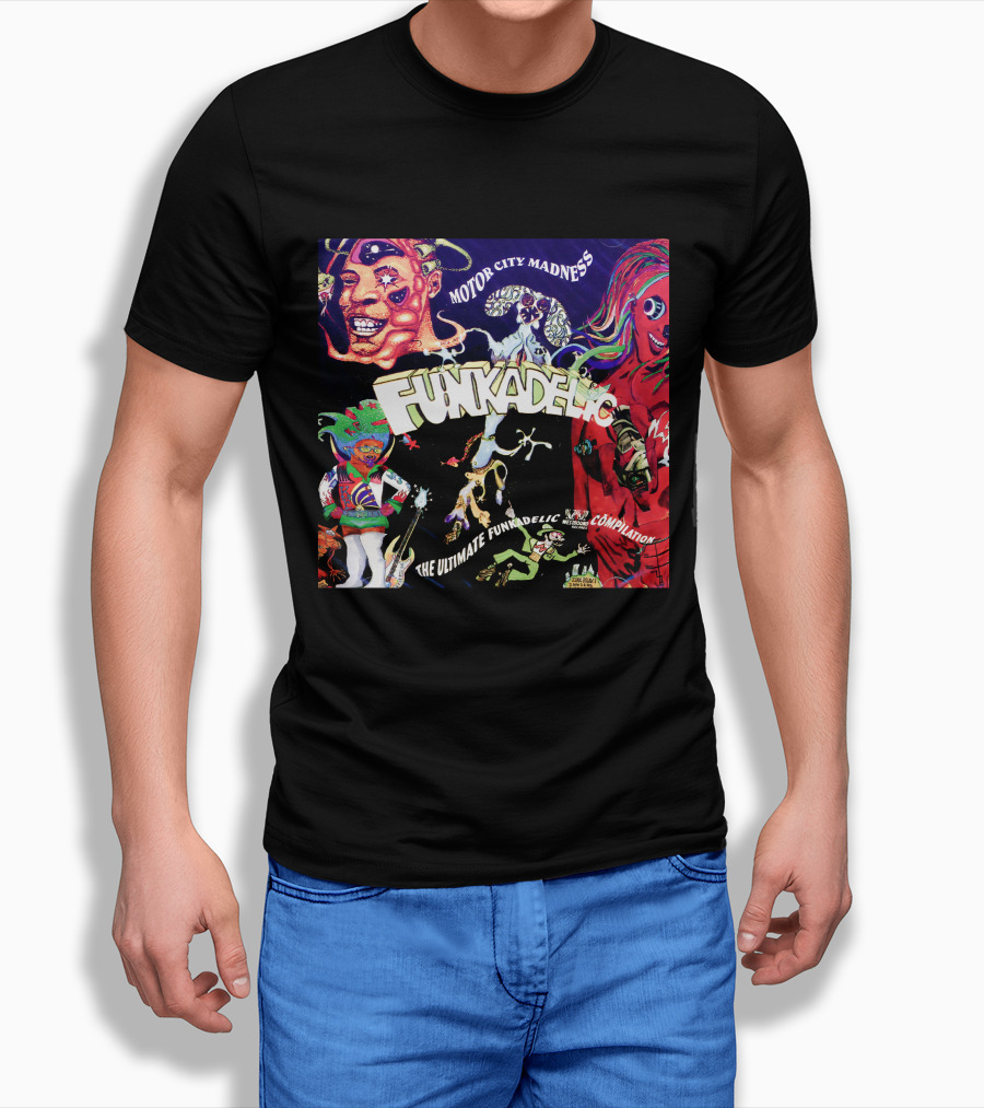 Funkadelic Motor City Madness The Ultimate Funkadelic Compilation T-Shirt