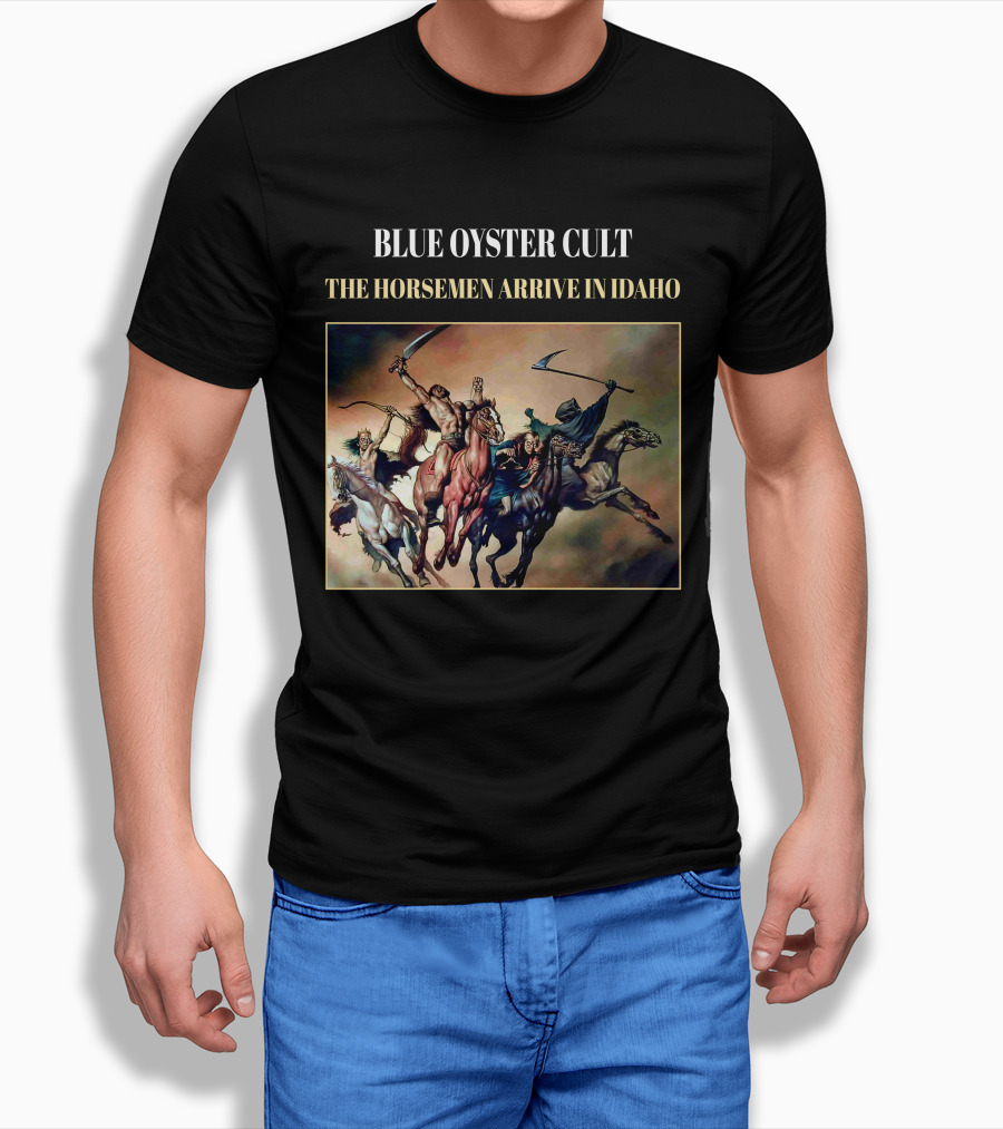 Blue Oyster Cult The Horsemen Arrive In Idaho T-Shirt