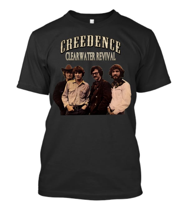 Creedence Clearwater Revival Band Portrait Ccr T-Shirt