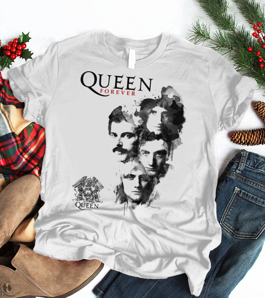 Queen Forever Iconic Band Portrait T-Shirt