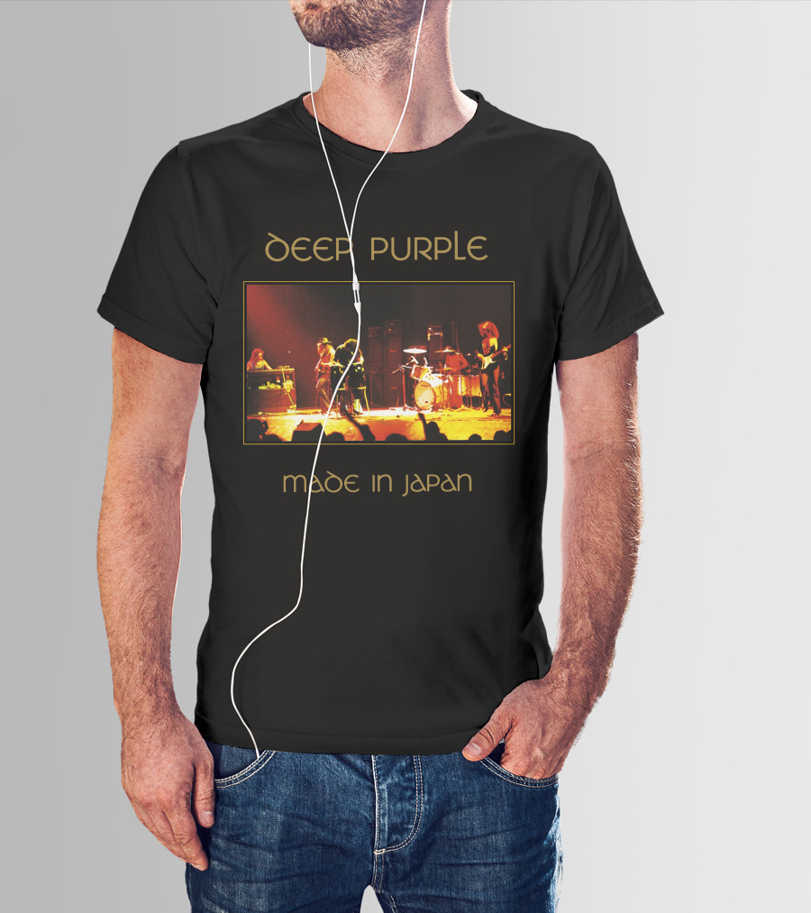 Deep Purple Made In Japan Live Concert Performance T-Shirt