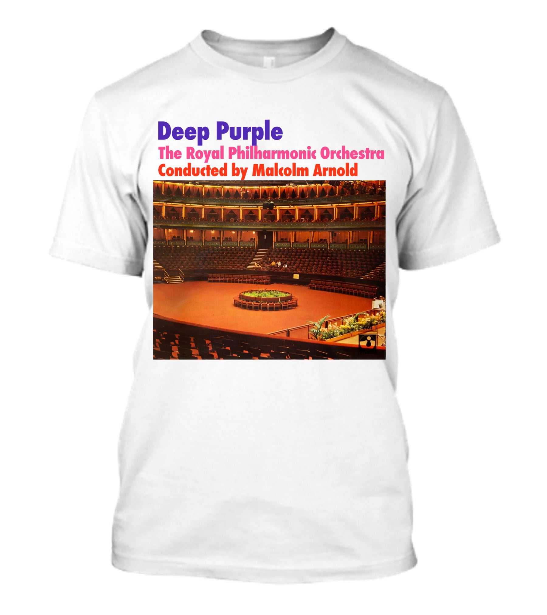 Deep Purple The Royal Philharmonic Orchestra Conducted By Malcolm Arnold T-Shirt